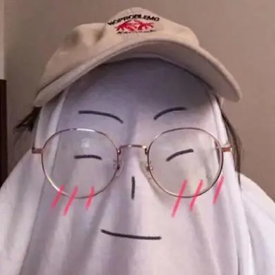 戴帽子搞怪头像图片,衣服上画的人脸的-搞笑头像
