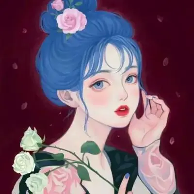 优质手绘头像女高清好看的微信头像手绘女生图片_女生动漫头像_头像