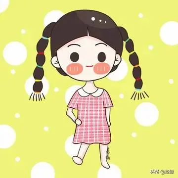 俏皮小女孩头像