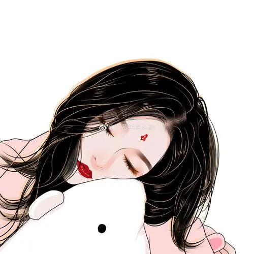 异地恋##每日手绘插画##情侣头像